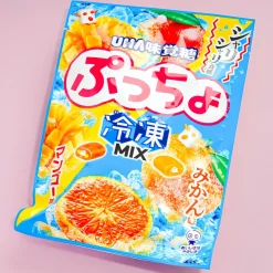 Puccho Frozen Mix Chewy Candy - Mango & Mandarin Orange
