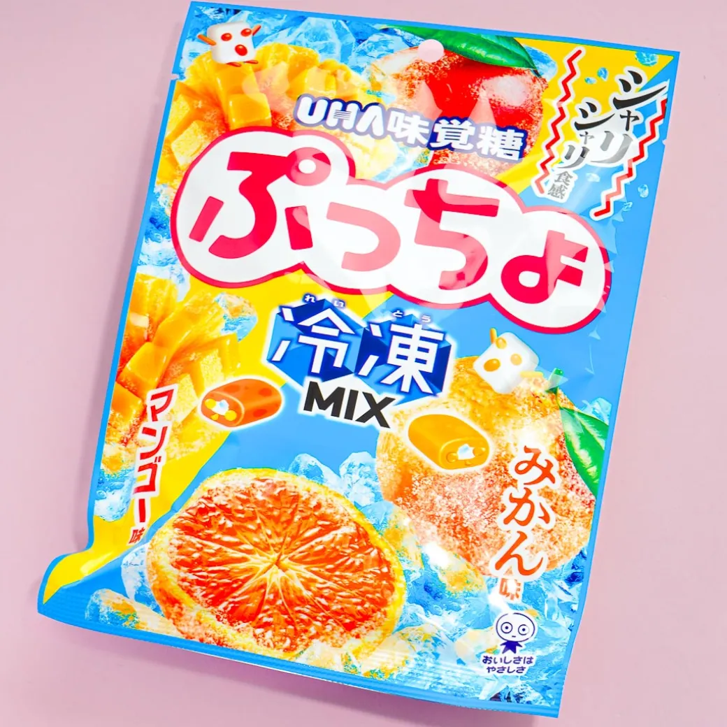 Puccho Frozen Mix Chewy Candy - Mango & Mandarin Orange