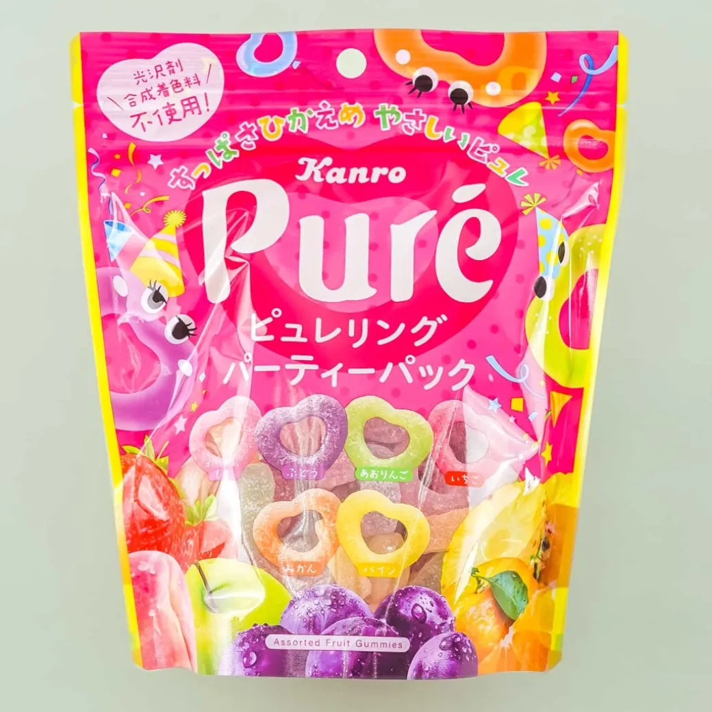 Pure Ring Gummy Party Pack - Assorted Fruits