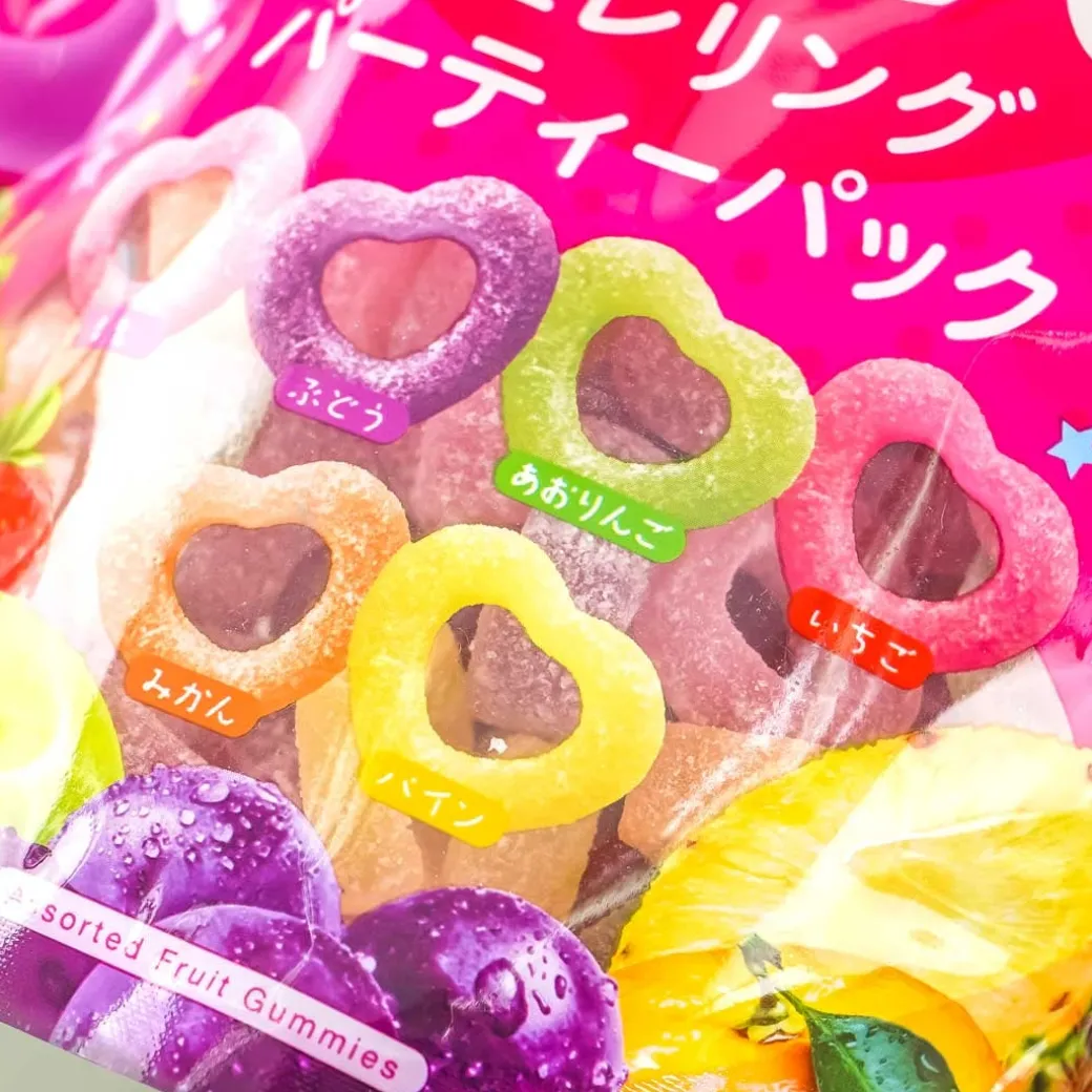 Pure Ring Gummy Party Pack - Assorted Fruits