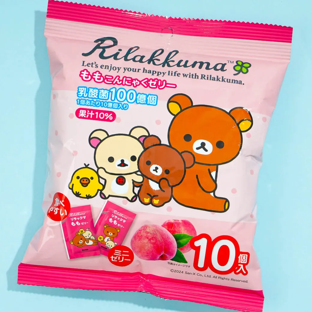Rilakkuma Peach Konjac Jelly