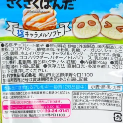 Saku Saku Panda Chocolate Biscuits - Salted Caramel Soft Serve