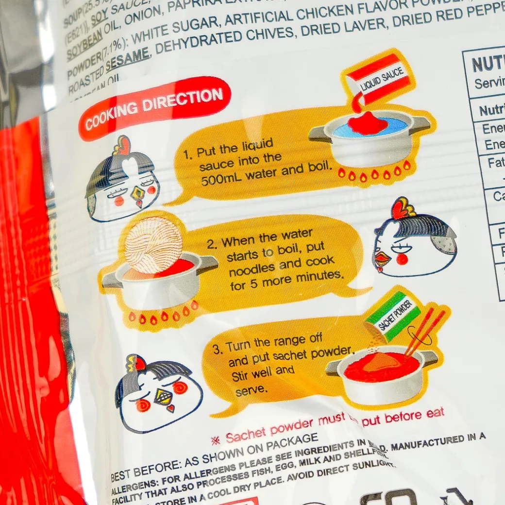 Samyang Buldak Hot Chicken Ramen Noodles