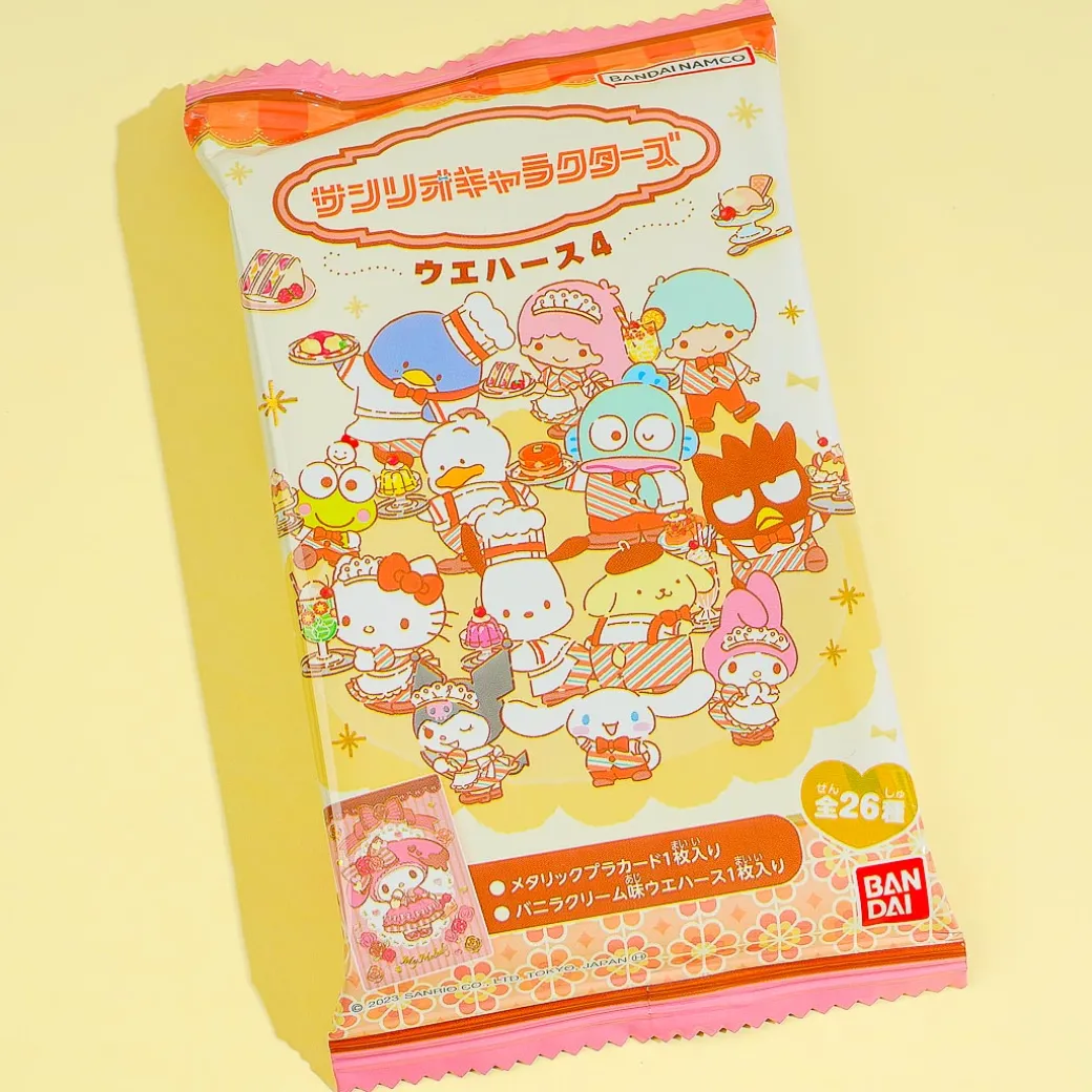 Sanrio Characters Cafe Wafer With Collectible Card