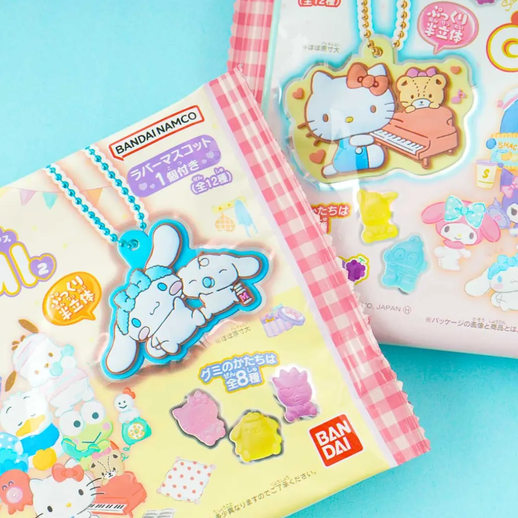 Sanrio Characters Grape Gummy Candy With Charm