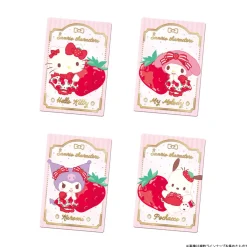 Sanrio Characters Ichigo Shimbun Card With Wafer