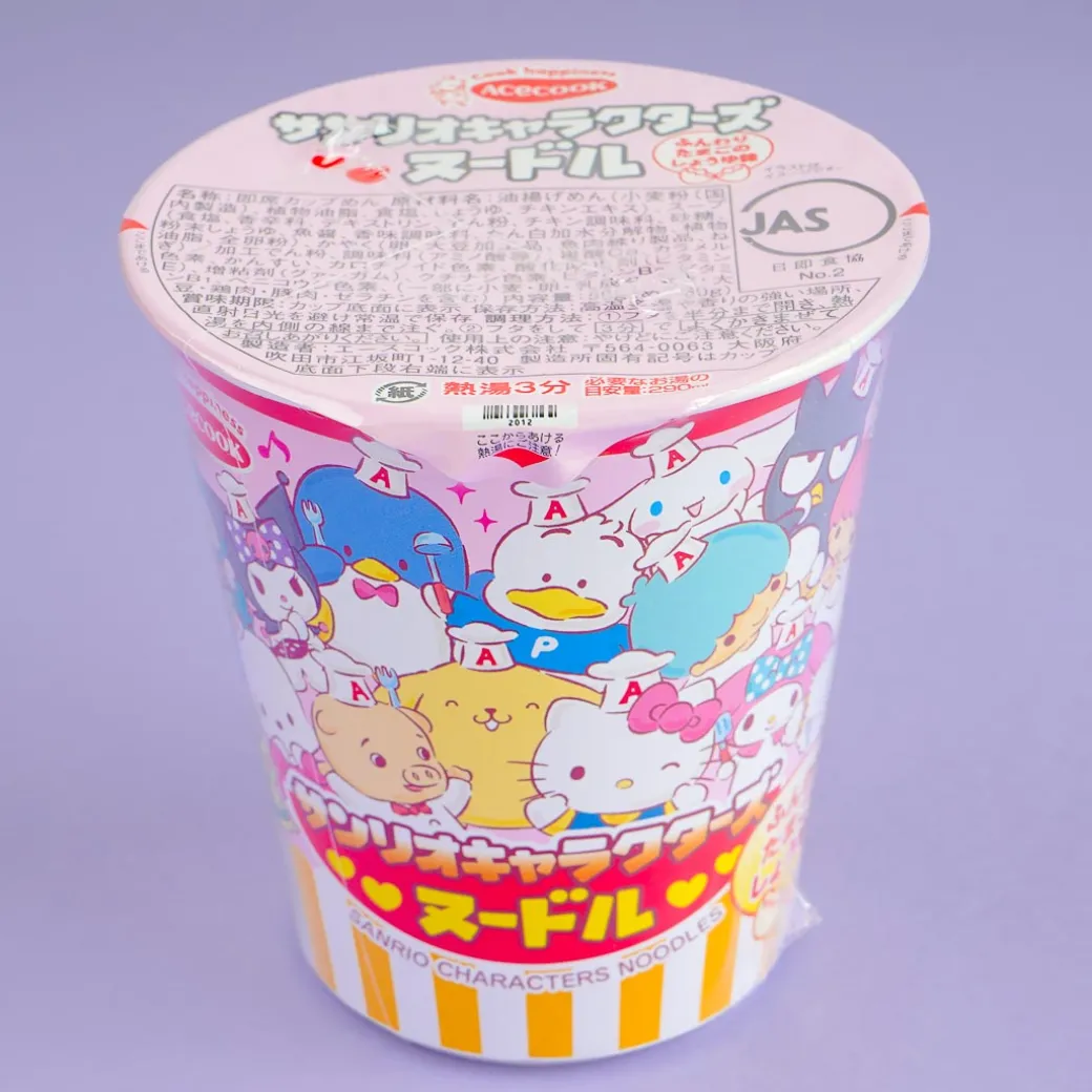 Sanrio Characters Instant Noodle Cup - Soy Sauce