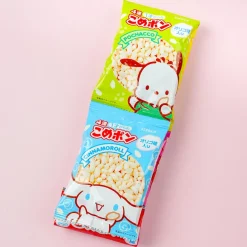 Sanrio Characters Puffed Rice Snacks Set - 4 pcs