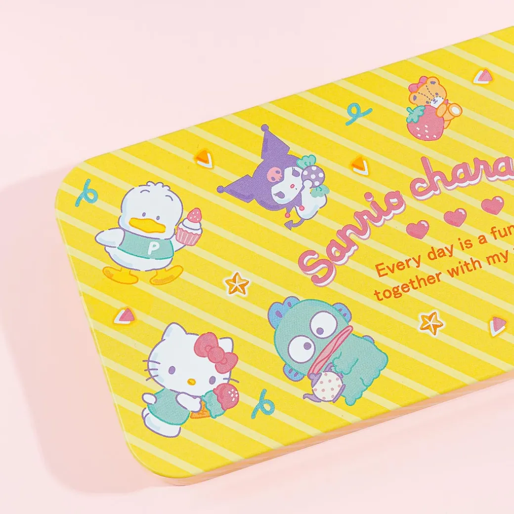 Sanrio Characters Striped Tin Can Chocolate