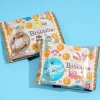 Sanrio Characters Tea Time Biscuits With Embroidered Can Badge