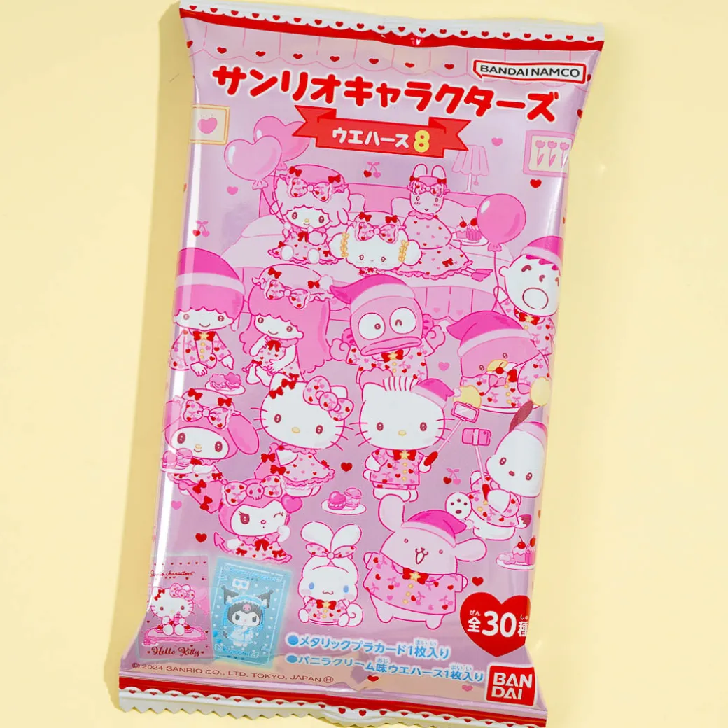 Sanrio Characters Vanilla Wafer With Card