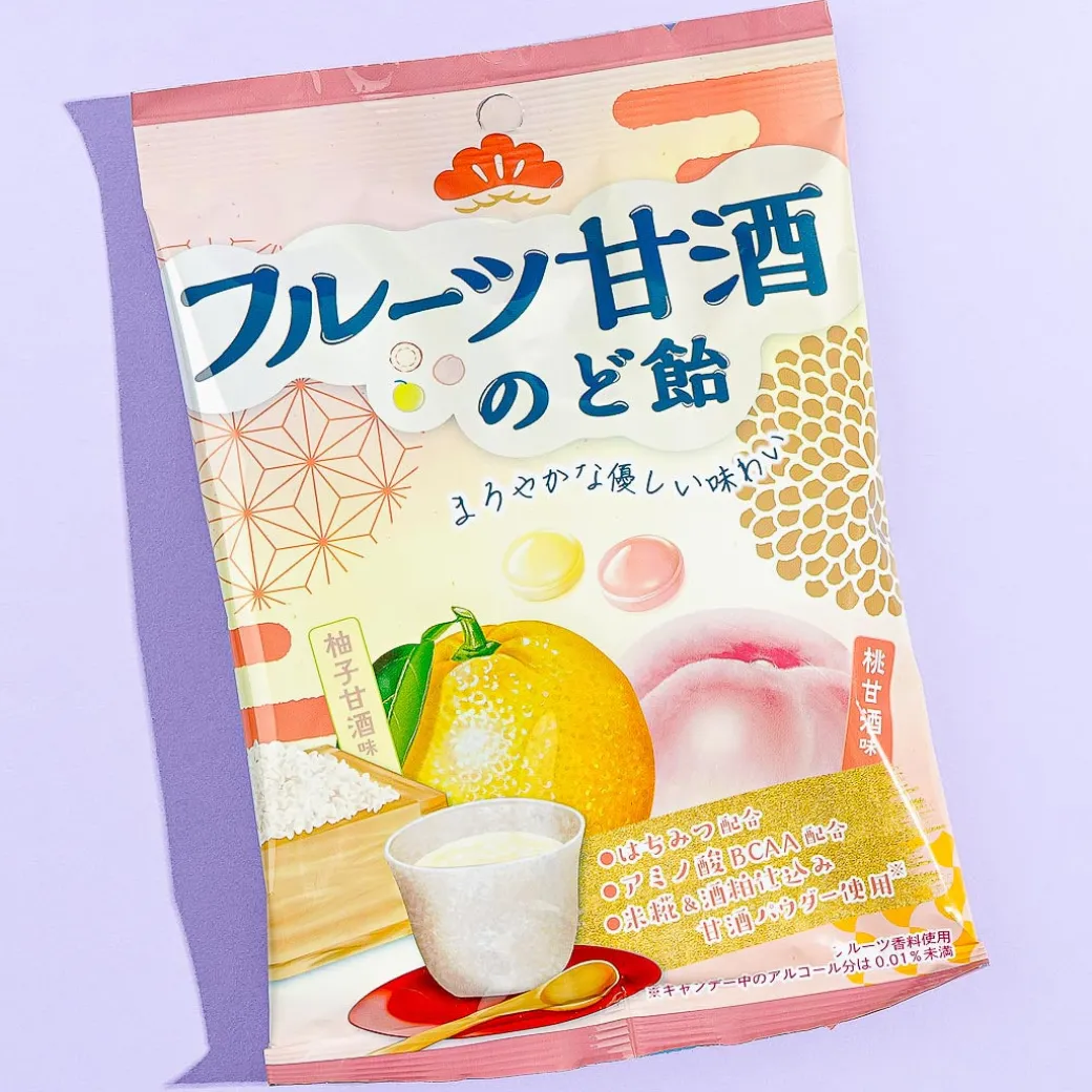 Senjaku Fruit Amazake Throat Candy - Yuzu & Peach