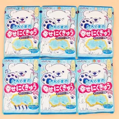 Senjaku Happy Nikukyu Polar Bear Paw Gummy - White Soda