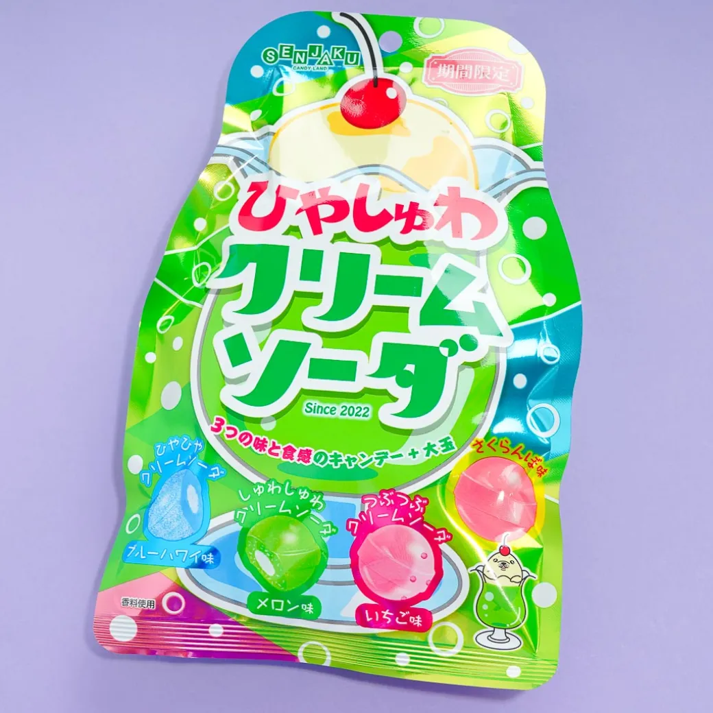 Senjaku Hiyashuwa Ramune & Cream Soda Candy