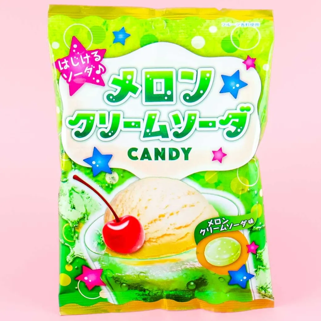 Senjaku Melon Cream Soda Candy