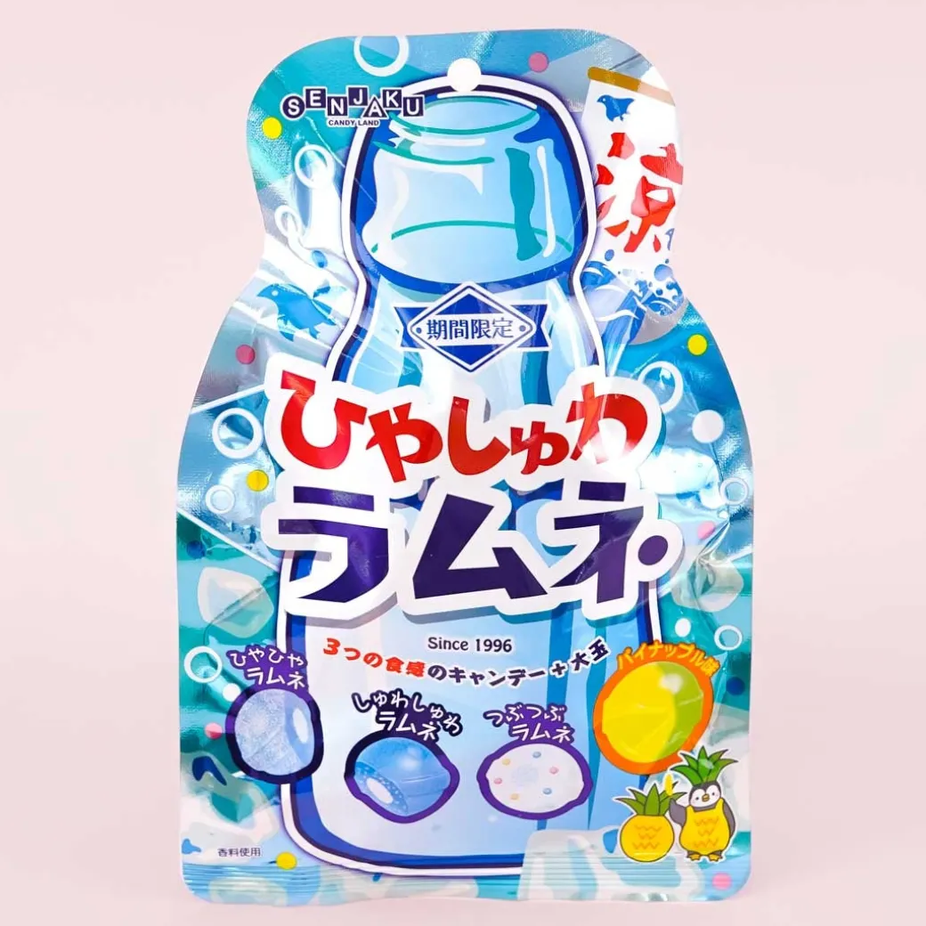 Senjakuame Hiyashuwa Ramune & Pineapple Candy