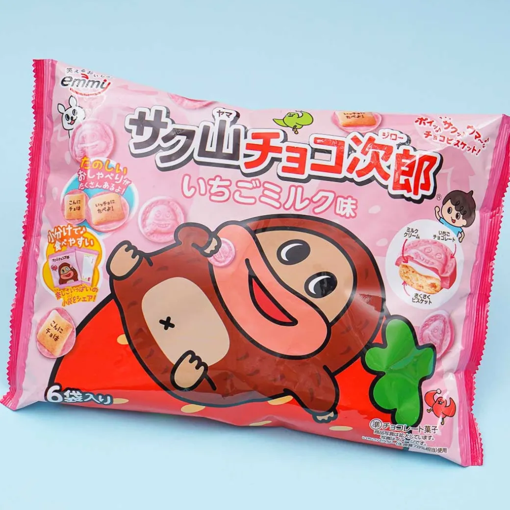 Shoei Delicy Choco Jiro Biscuits - Strawberry Milk Cake