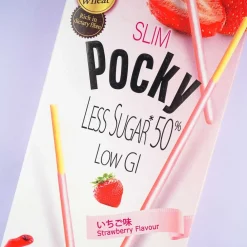 Slim Pocky Biscuit Sticks - Strawberry