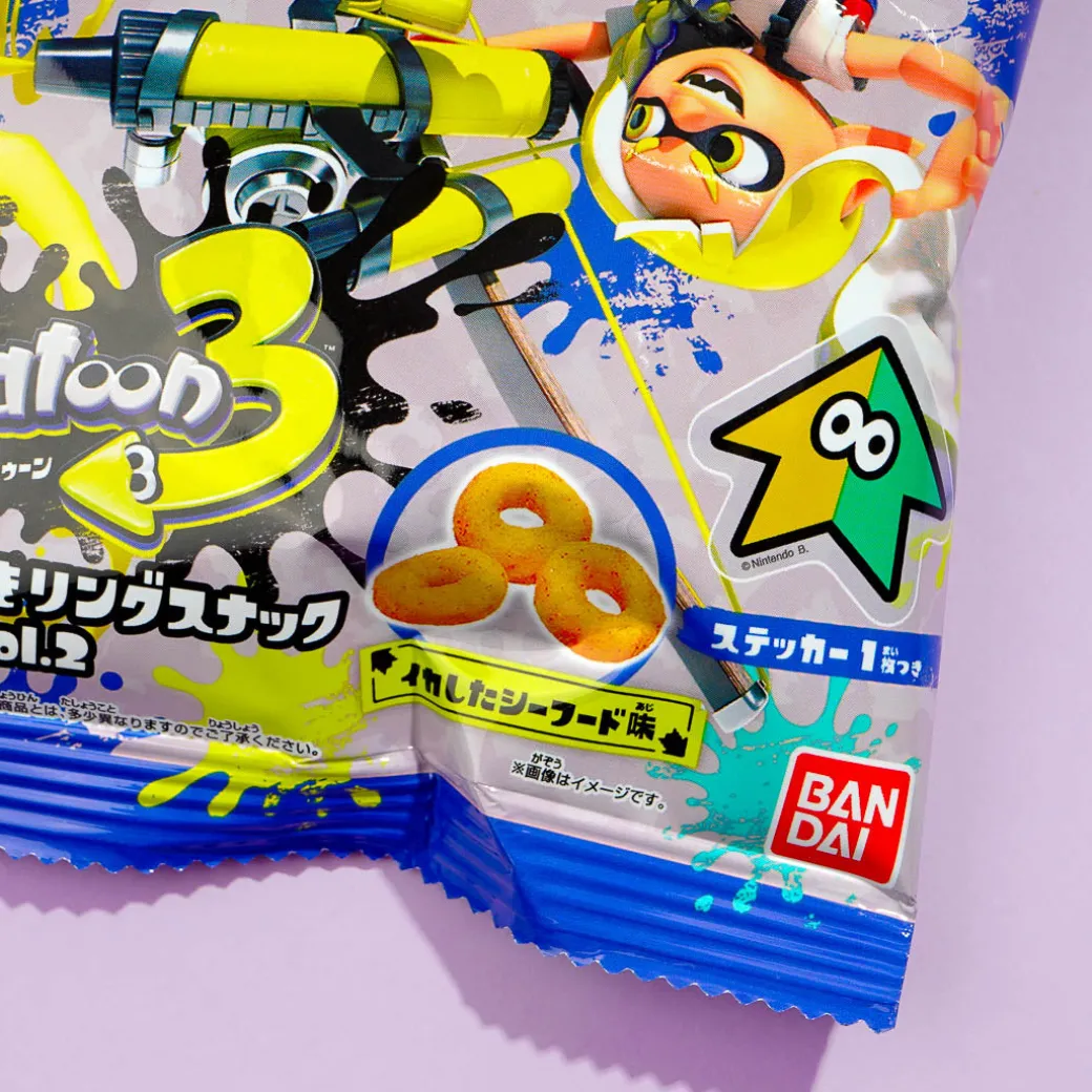 Splatoon 3 Ring Snack With Sticker