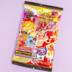 Super Dragon Ball Heroes Card With Gummy 18