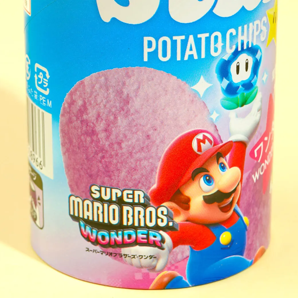 Super Mario Chip Star Potato Chips - Wonder Flavor