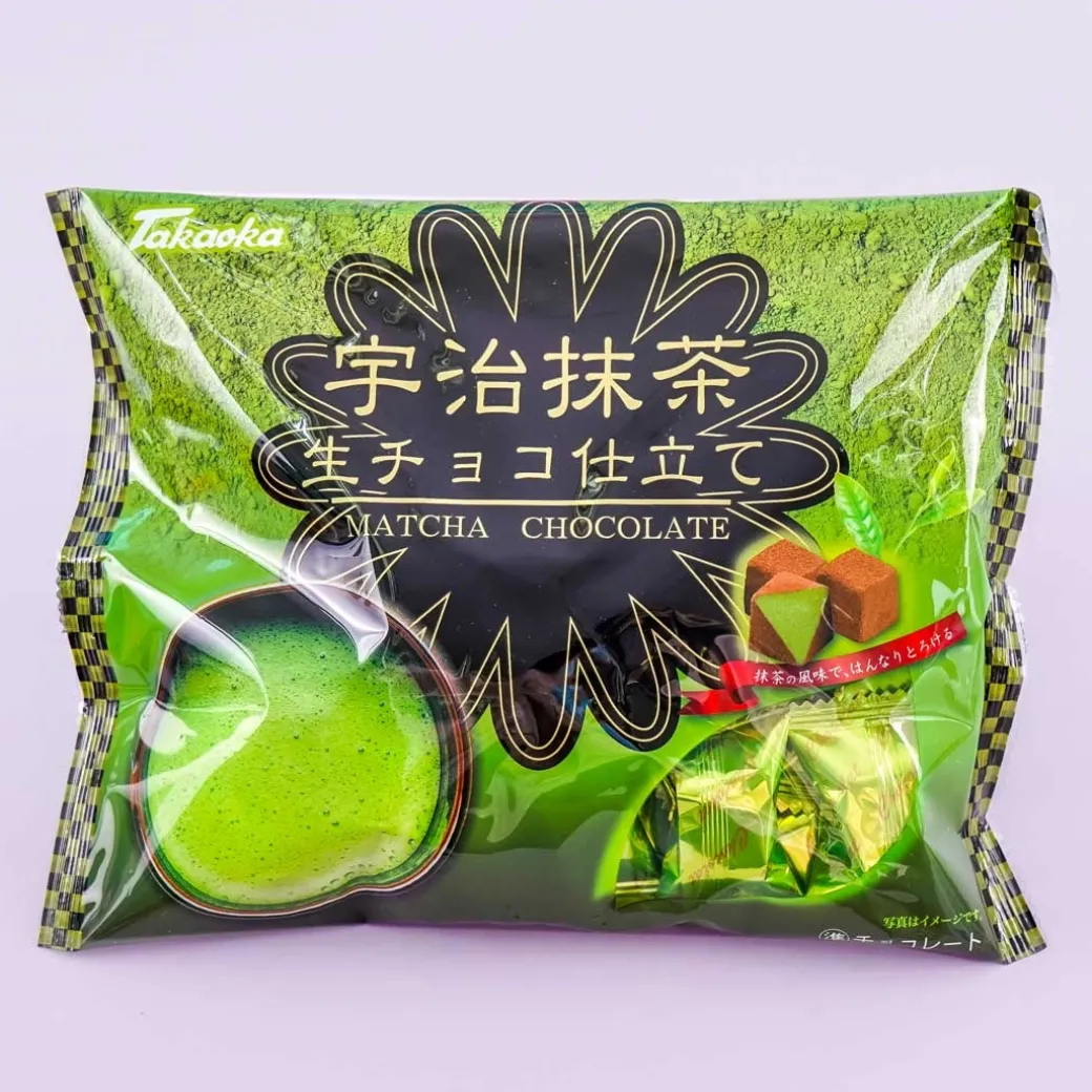 Takaoka Uji Matcha Chocolate Bag