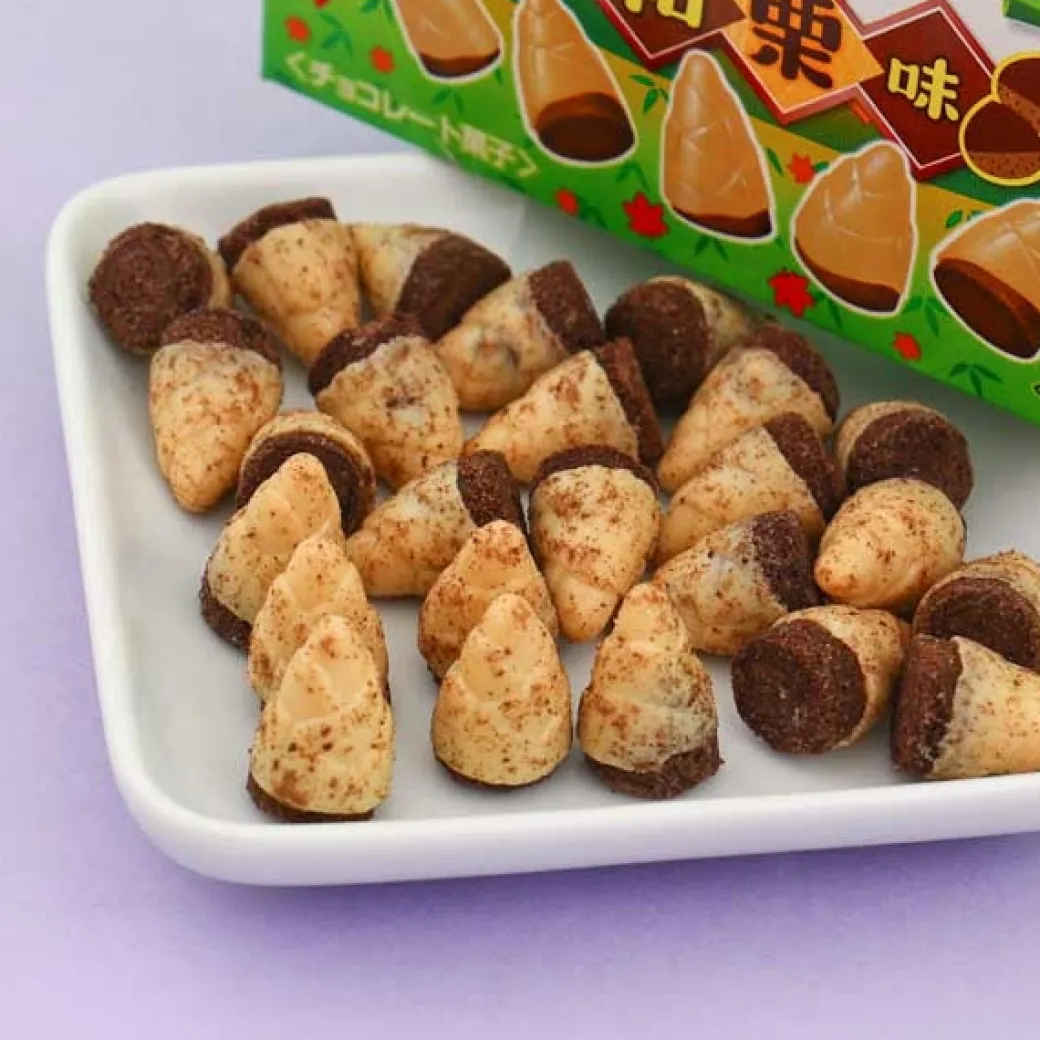 Takenoko no Sato Biscuits - Chestnut