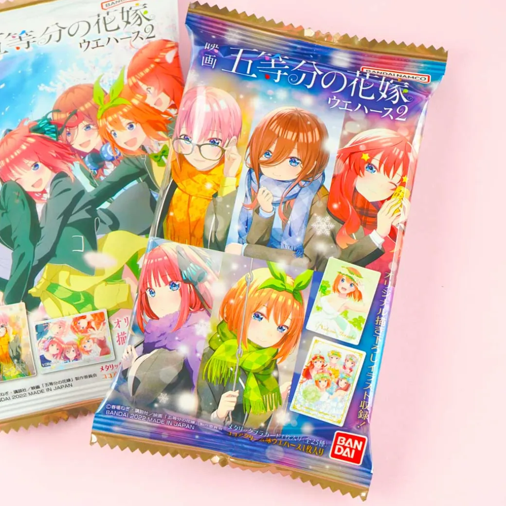 The Quintessential Quintuplets Card With Wafer Vol. 2