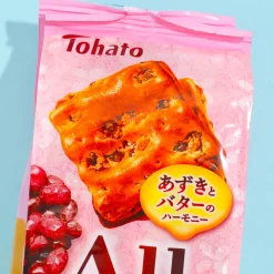 Tohato All Azuki Bean Butter Biscuit Bag