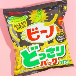 Tohato Beano Edamame Snacks Large Pack - Black Pepper