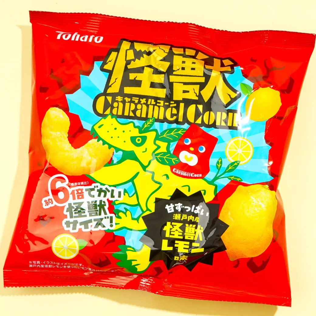 Tohato Caramel Corn - Kaiju Lemon