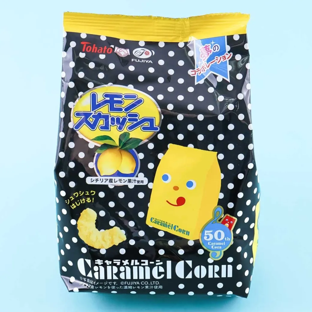 Tohato Caramel Corn - Lemon Squash