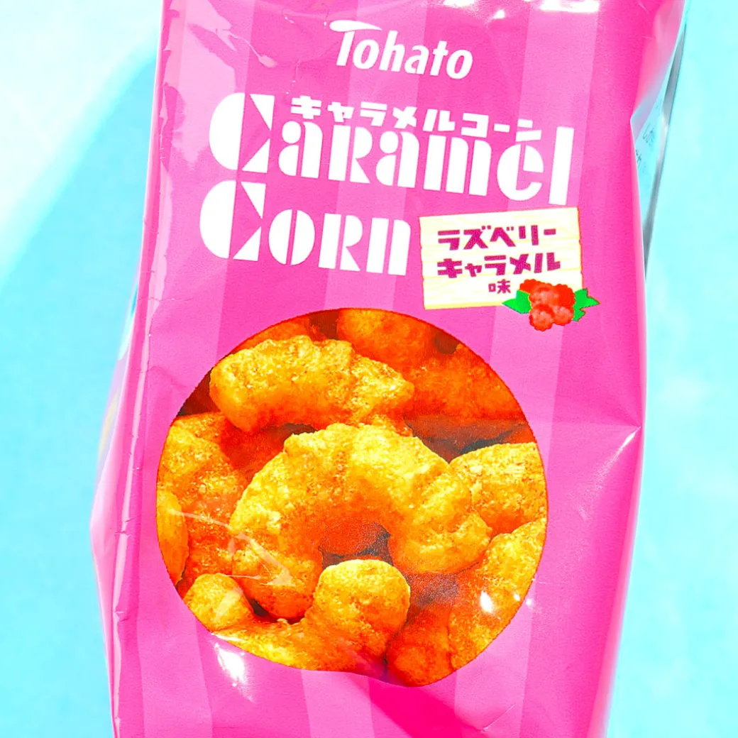 Tohato Caramel Corn - Raspberry Caramel