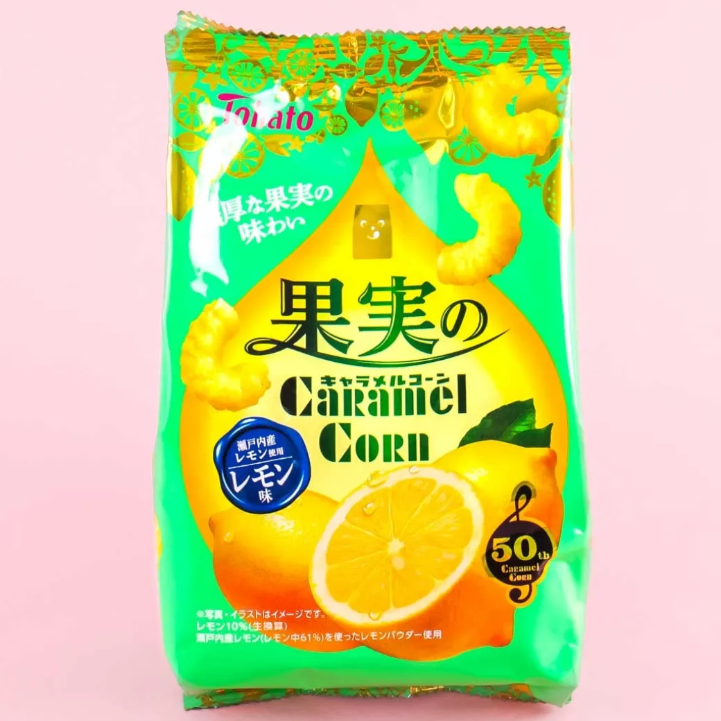 Tohato Fruit Caramel Corn - Lemon