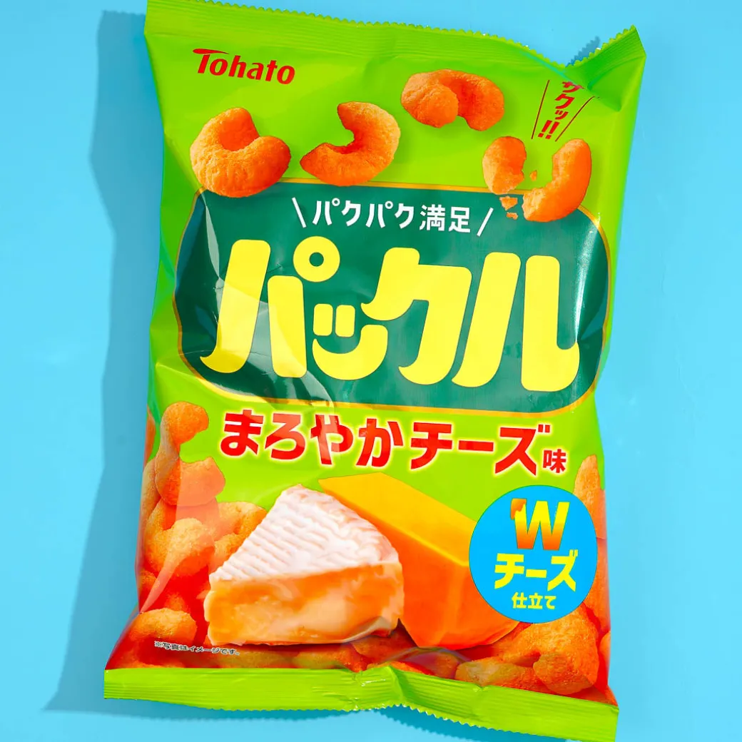 Tohato Puckle Corn Puff Snack - Mellow Cheese