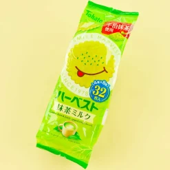 Tohato Smile Harvest Super Thin Biscuit Bag - Matcha Milk