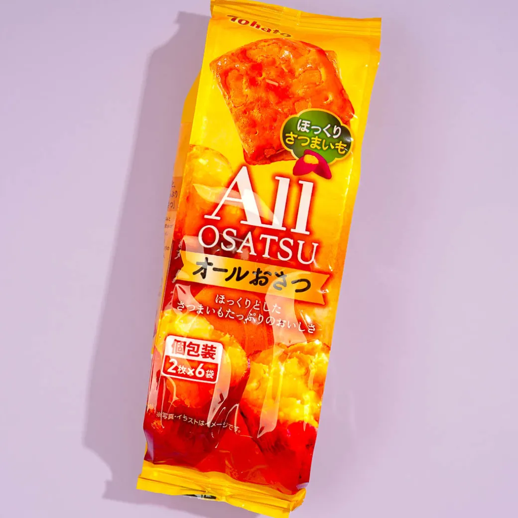 Tohato Sweet Potato Osatsu Crispy Pie Snacks