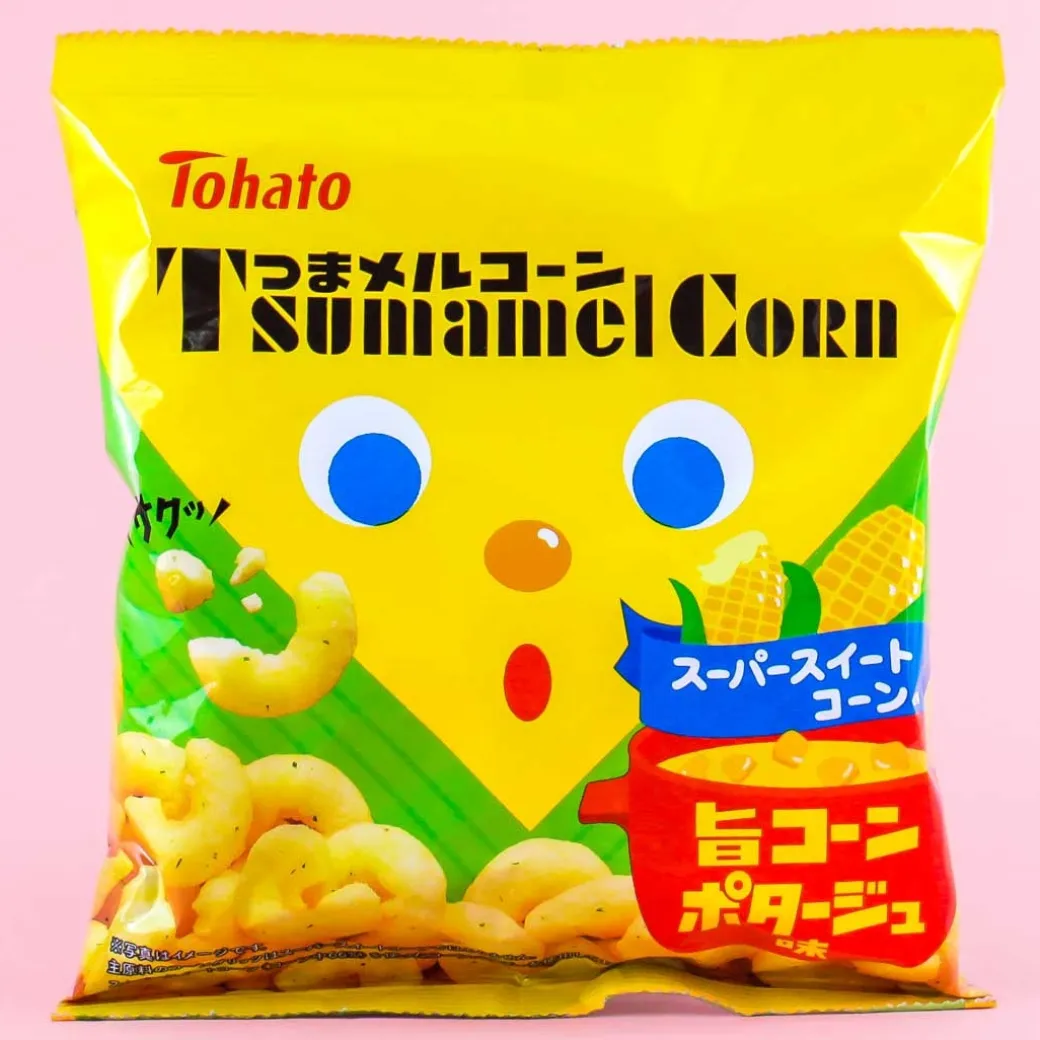 Tohato Tsumamel Corn Snacks - Corn Potage