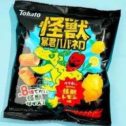 Tohato Tyrant Habanero Potato Snacks - Kaiju Lemon