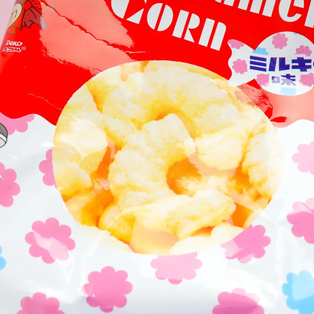 Tohato x Milky Caramel Corn Puff Snacks