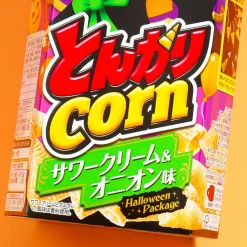 Tongari Corn Snacks Halloween Box - Sour Cream & Onion