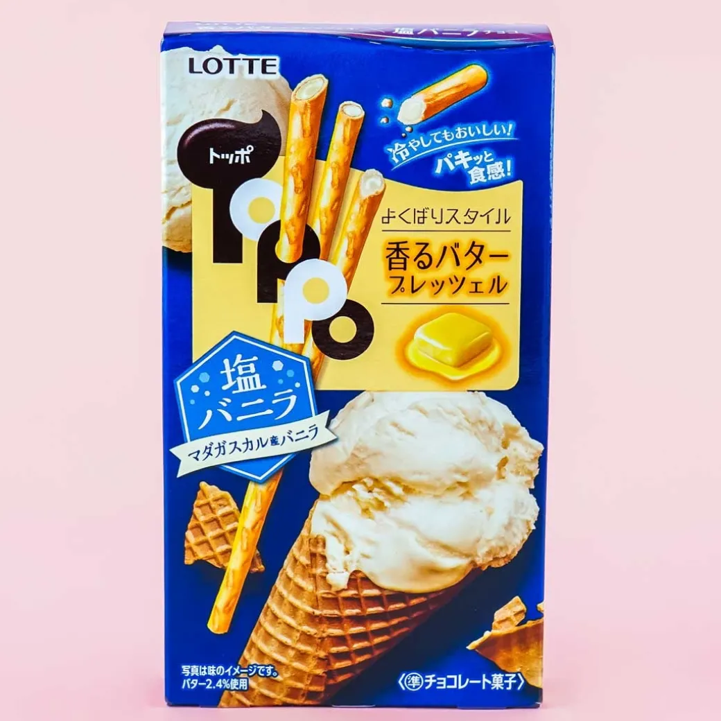Toppo Biscuit Sticks - Salt & Vanilla