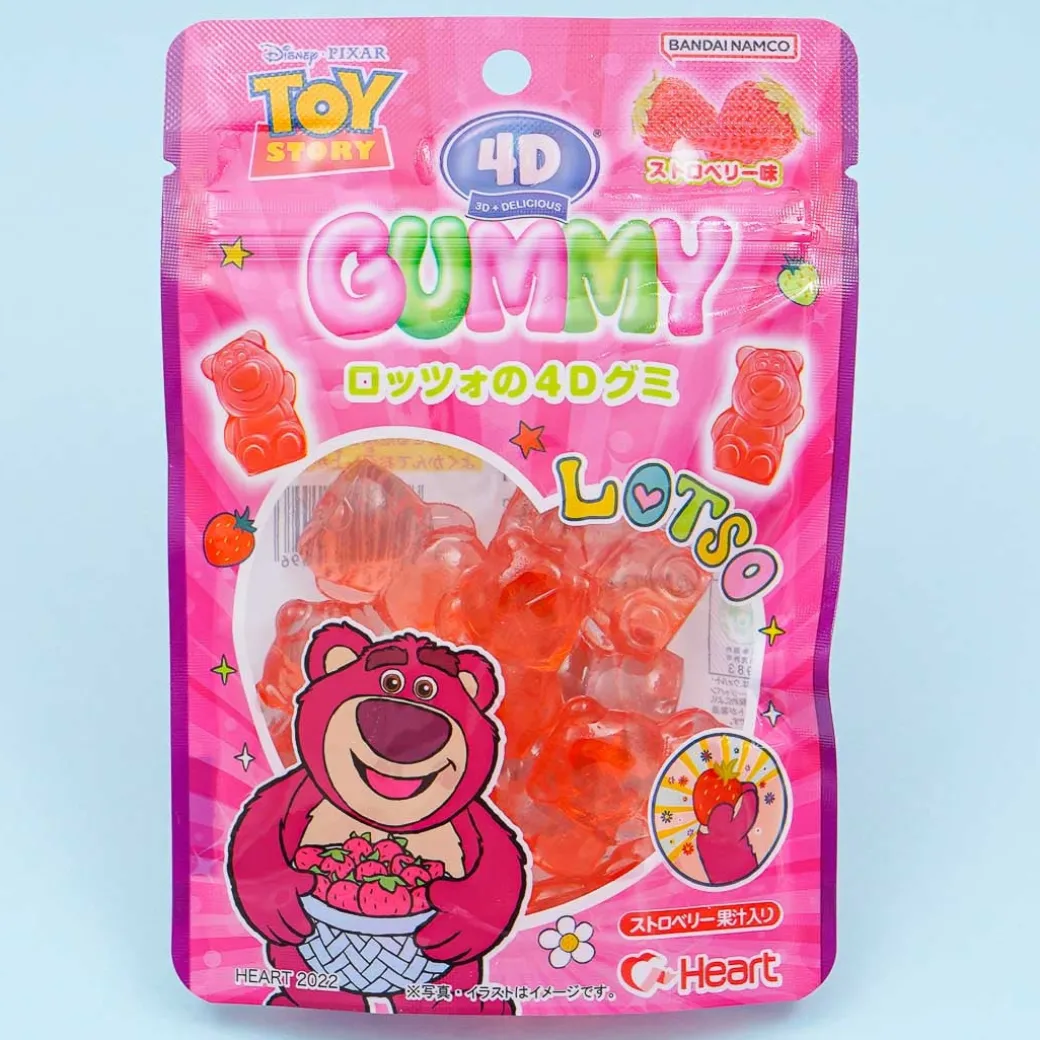 Toy Story Lots-o'-Huggin' Bear 4D Gummy - Strawberry