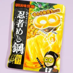 UHA Mikakuto Ninja Meshi Steel Gummy - Golden Pineapple