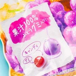 UHA Mikakuto Purutto Grape Candy Bag