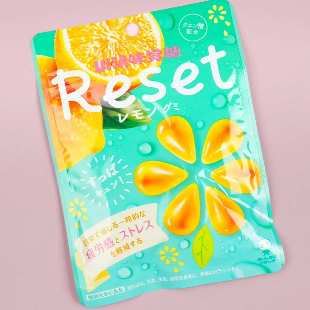 UHA Mikakuto Reset Gummies - Lemon