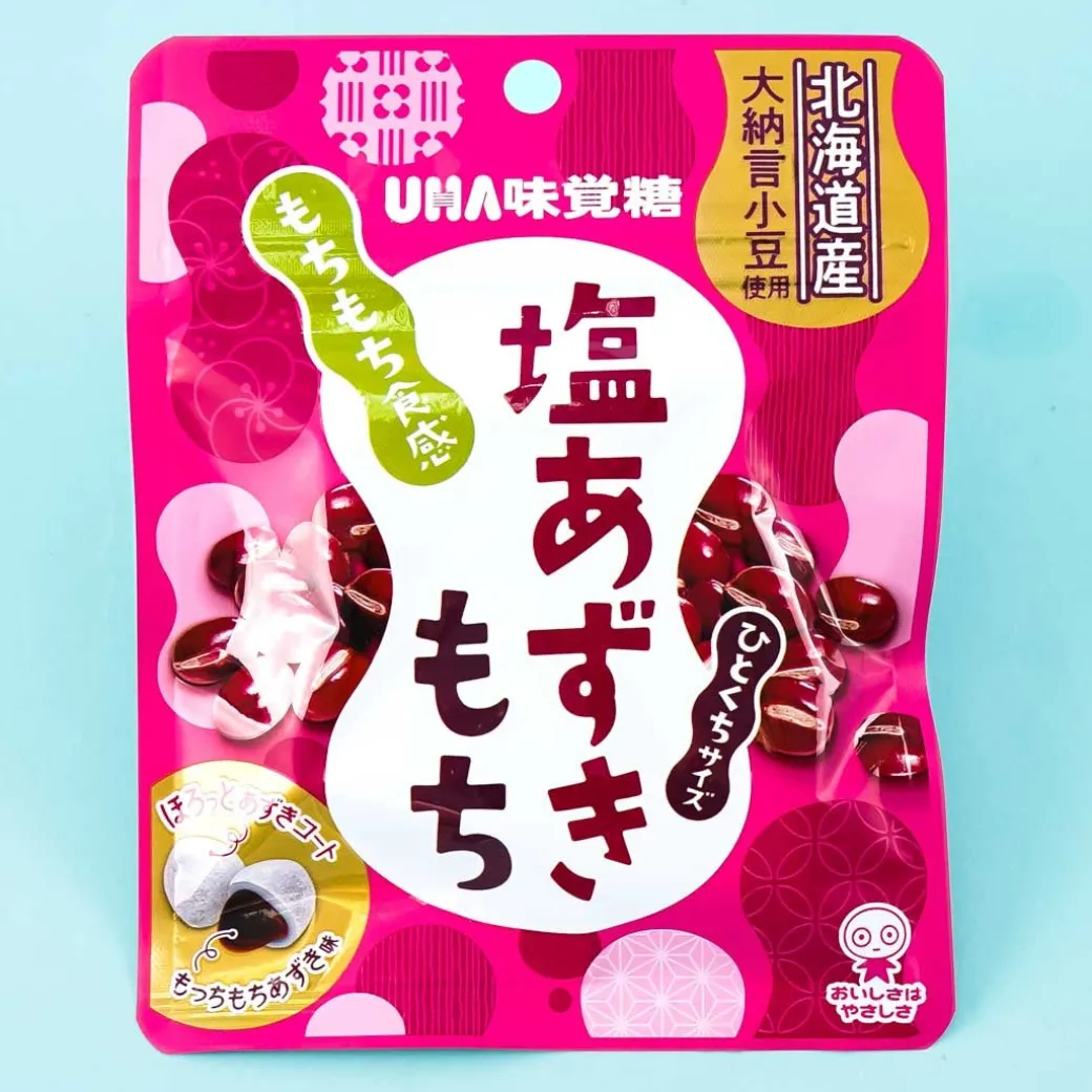 UHA Mikakuto Salt Azuki Mochi Candy