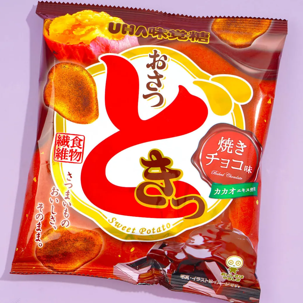 UHA Mikakuto Sweet Potato Chips - Chocolate