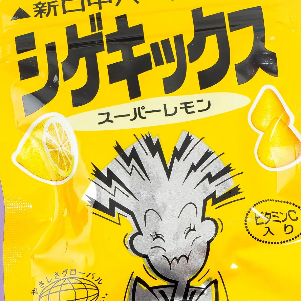UHA Shigekix Super Sour Gummy Drops - Suppa Lemon