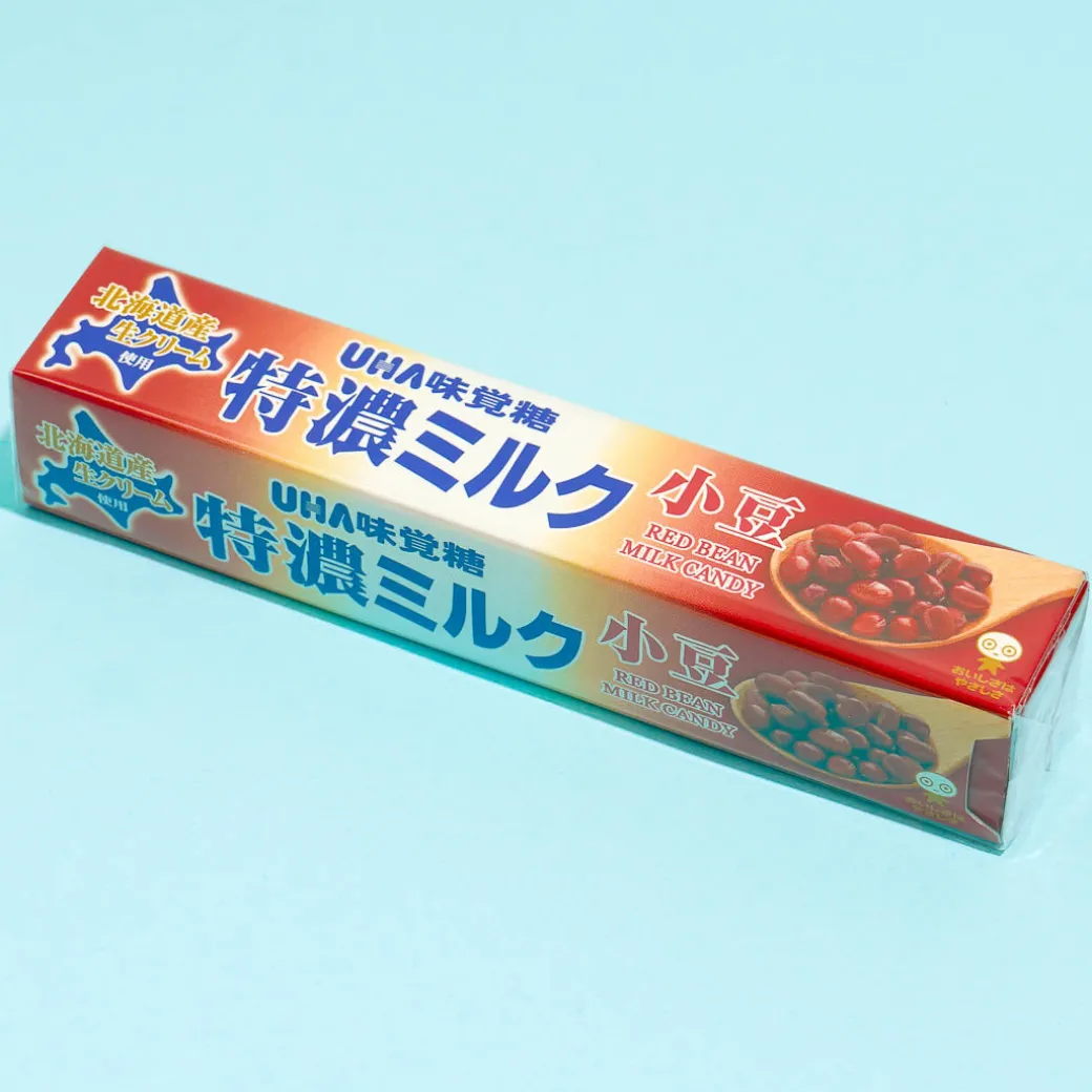 UHA Tokuno Milk 8.2 High Concentrated Candy - Red Bean